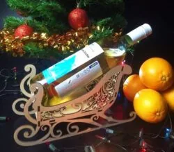 Sleigh bottle holder