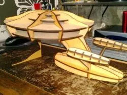 Space Ship 3D Puzzle