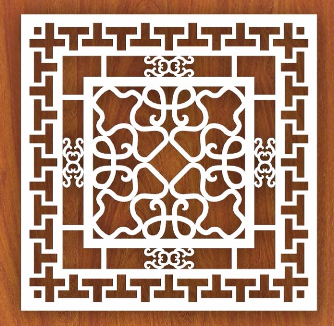 Square Ornaments Vectors