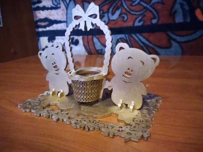 Womens Day Decoration Bear