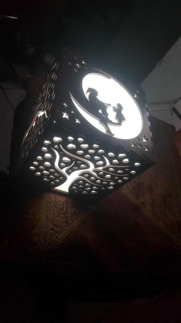 Wood Lamp Shade