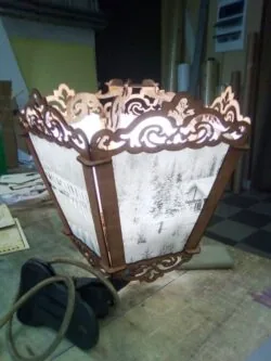 Wooden Decorative Lamp