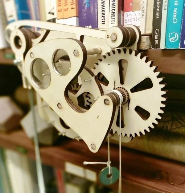 Wooden Escapement Mechanism