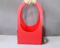 Wooden Flower Basket