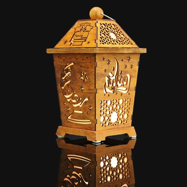 Wooden Ramadan Lantern