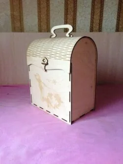 Wooden Treasure Box