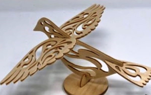 Wooden bird