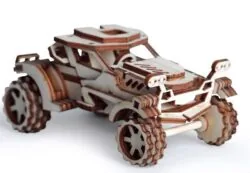 Wooden toy car