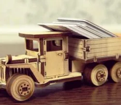 Wooden truck