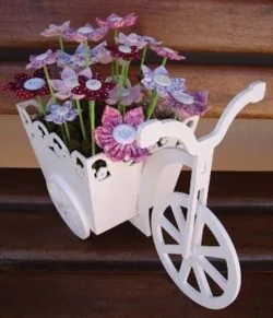 Bicycle flower basket