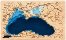 Black sea map