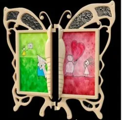 Butterfly frame model