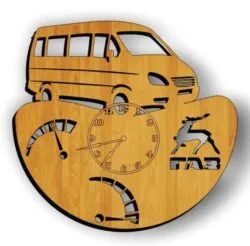 Car wall clock