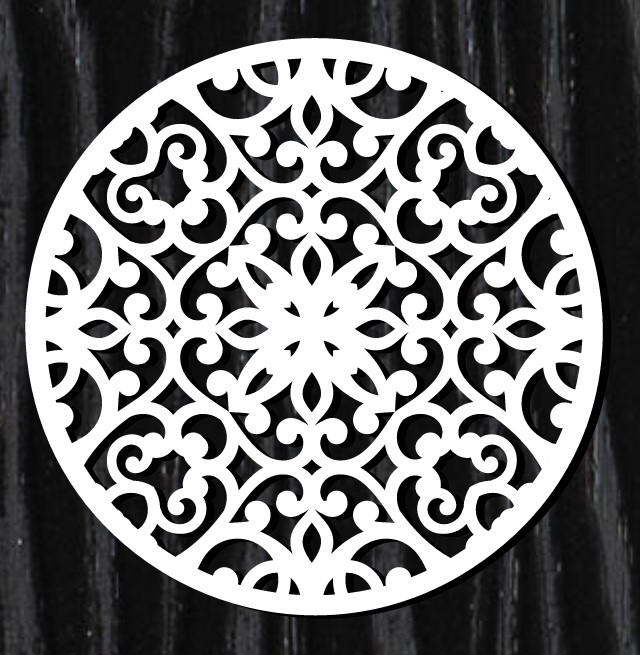 Decorative motifs circle