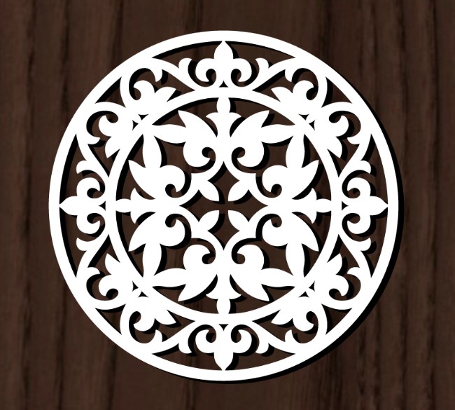 Decorative motifs circle