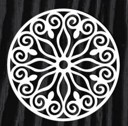 Decorative motifs circle