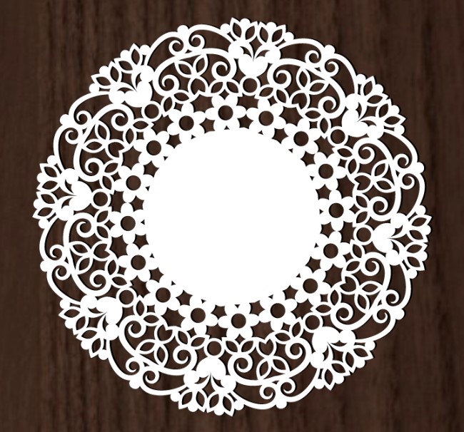 Decorative motifs circle