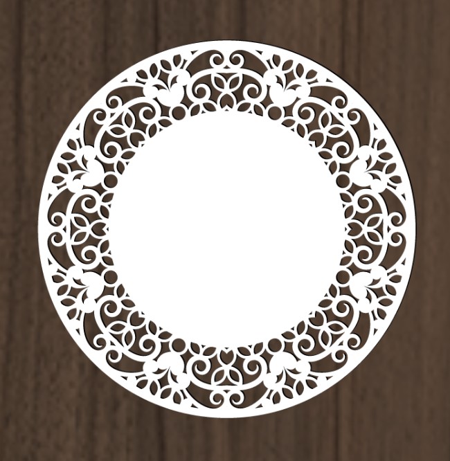 Decorative motifs circle