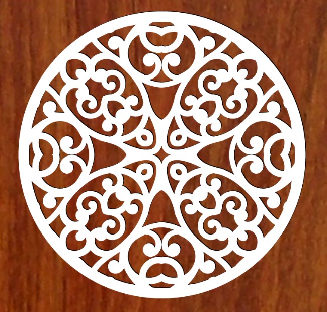 Decorative motifs circle