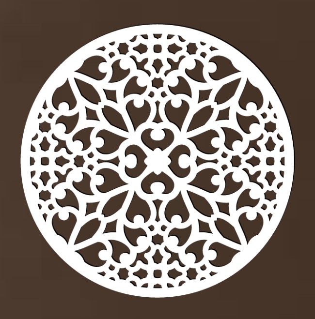 Decorative motifs circle