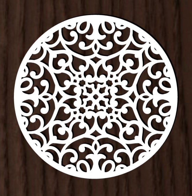 Decorative motifs circle