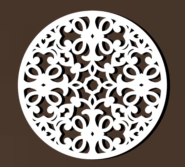 Decorative motifs circle