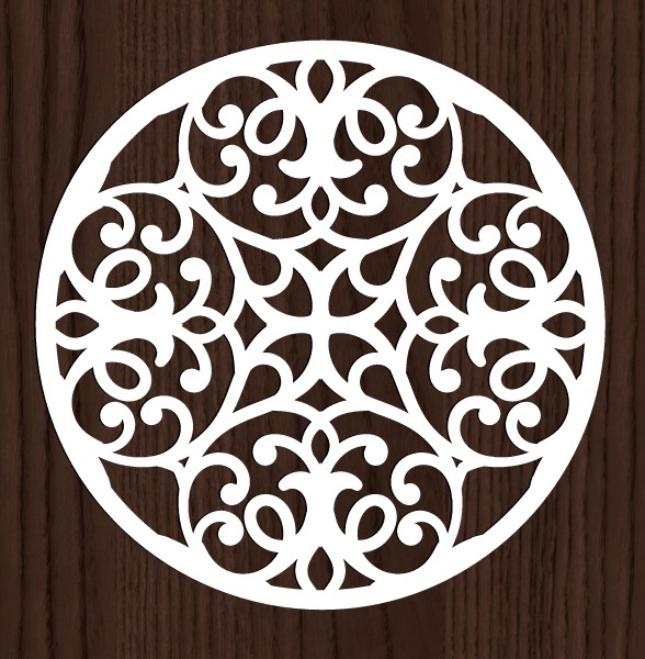 Decorative motifs circle