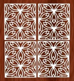 Decorative pattern in rectangle