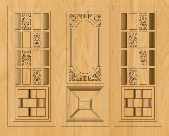 Design pattern door