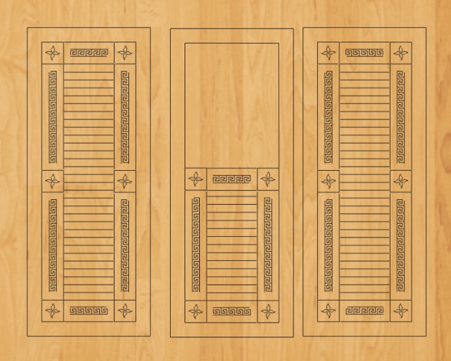 Design pattern door