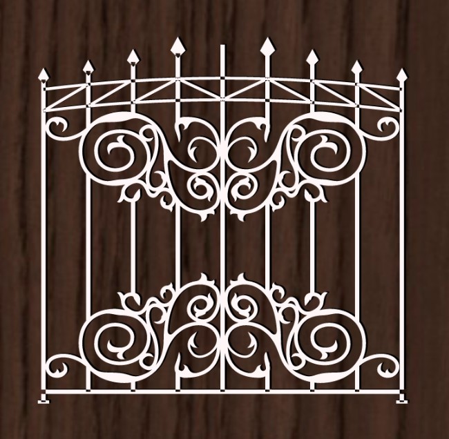 Design pattern iron gate