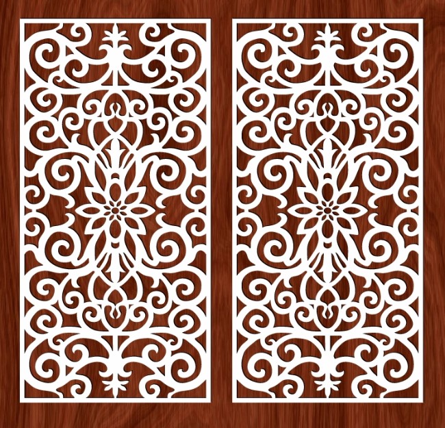 Design pattern panel screen