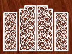 Design pattern panel screen