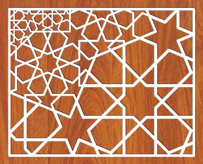 Design pattern panel screen