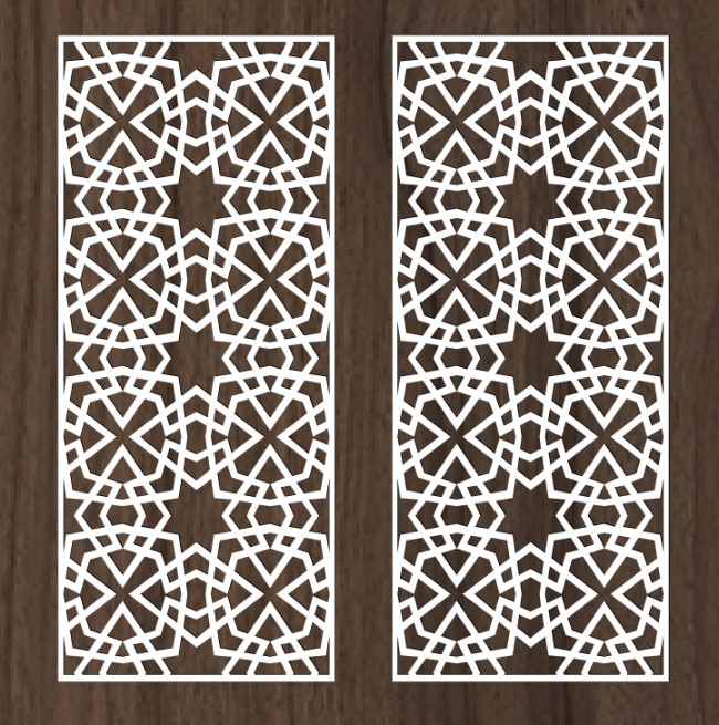 Design pattern panel screen