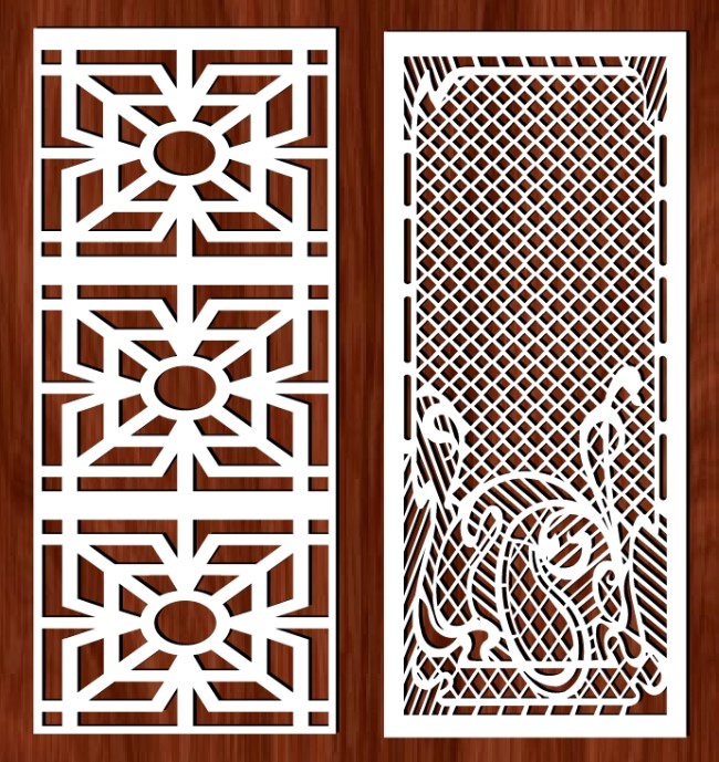 Design pattern panel screen