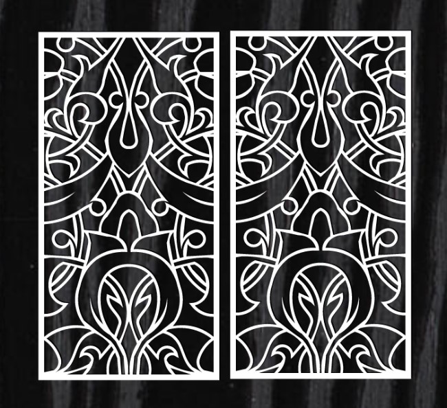 Design pattern panel screen