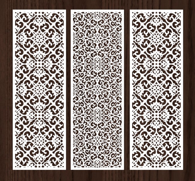 Design pattern panel screen