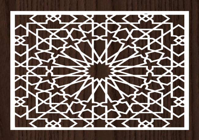 Design pattern panel screen