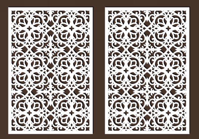 Design pattern panel screen