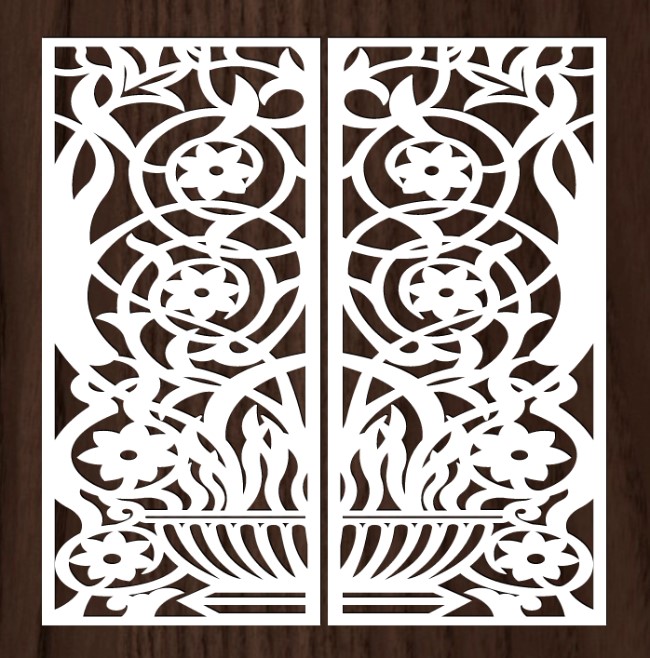 Design pattern panel screen