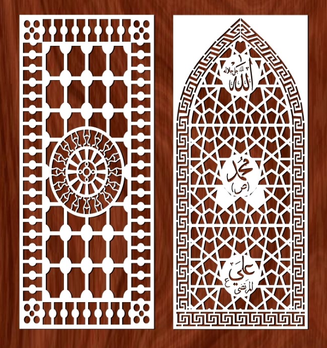 Design pattern panel screen