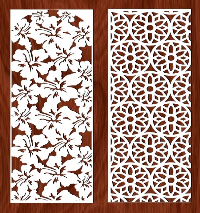 Design pattern panel screen