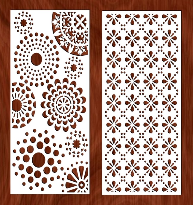 Design pattern panel screen