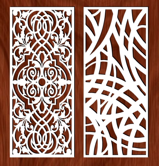 Design pattern panel screen