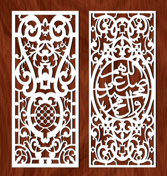 Design pattern panel screen