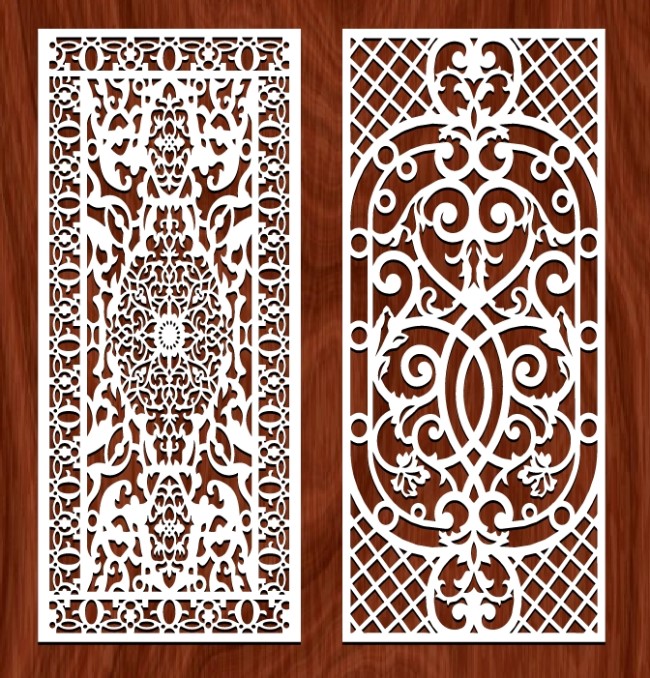 Design pattern panel screen