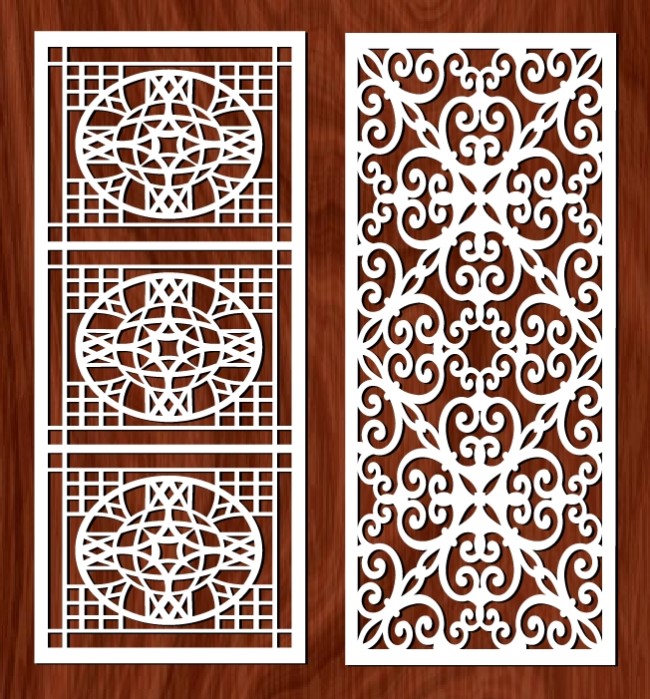 Design pattern panel screen