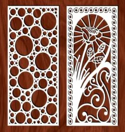 Design pattern panel screen