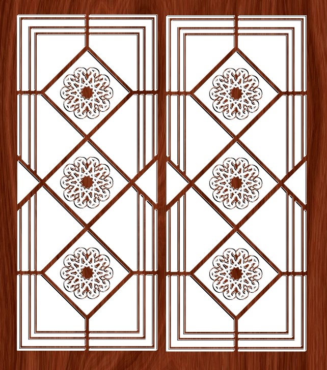 Design pattern panel screen